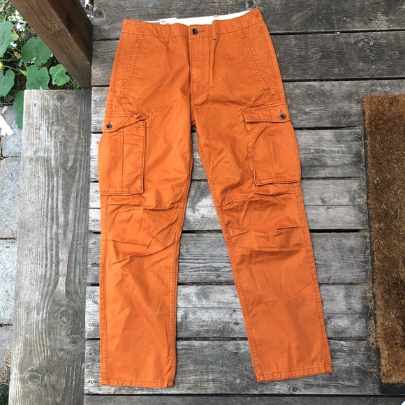 I Poshmark Nwt Levi's Cargo Orange Pants Levis Burnt AqAPH4